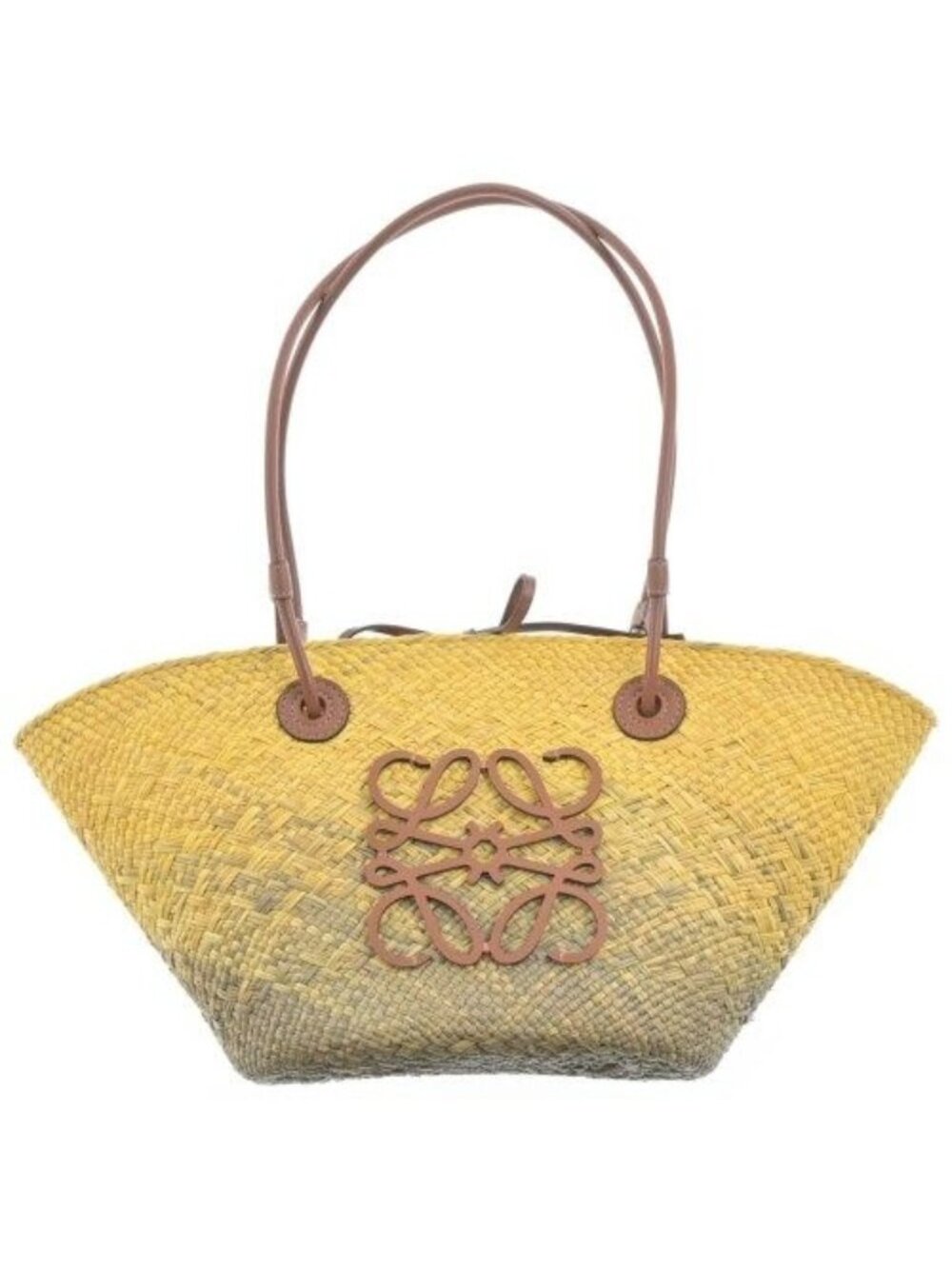 Loewe Basket Bag Handbag Yellow